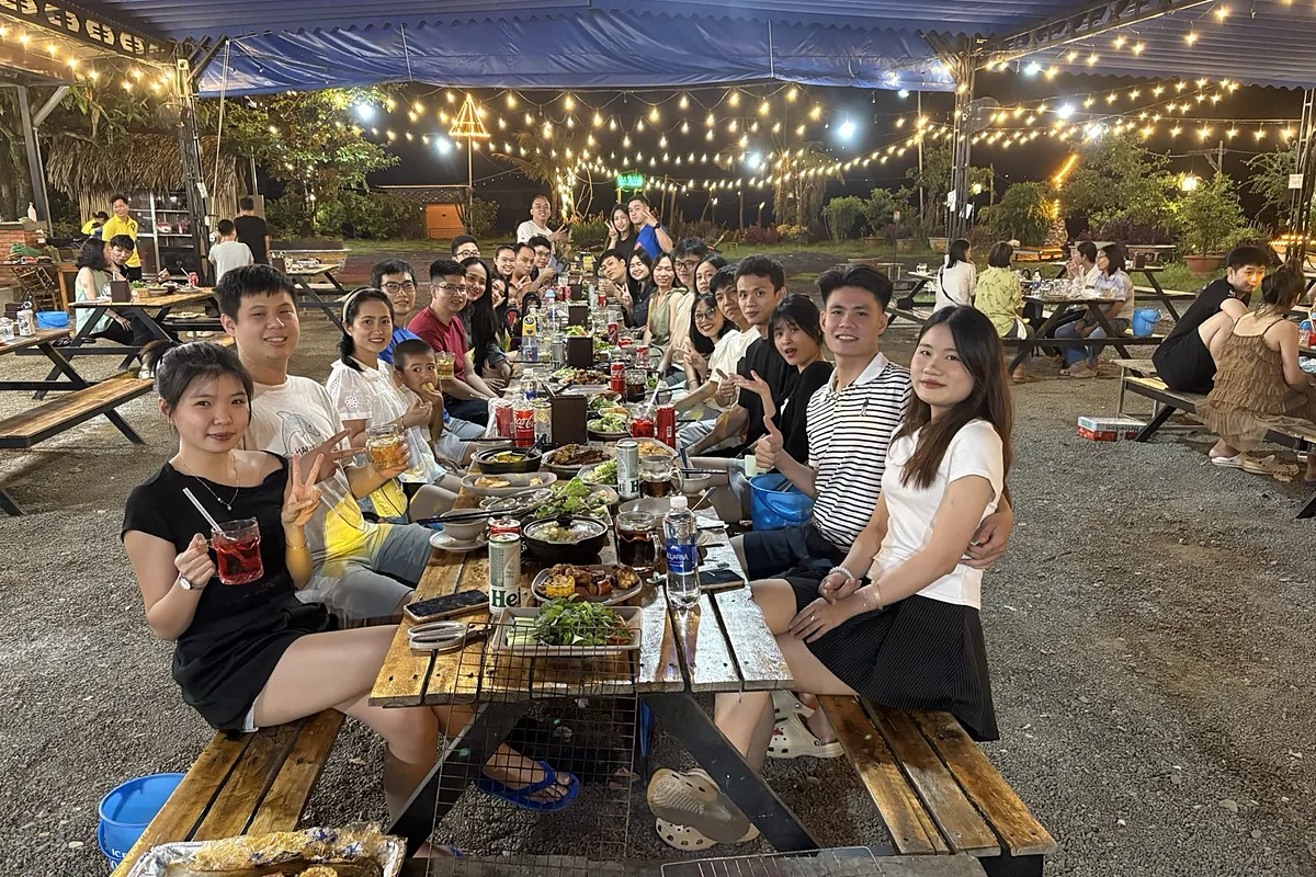 CommonWorks team: barbecue night