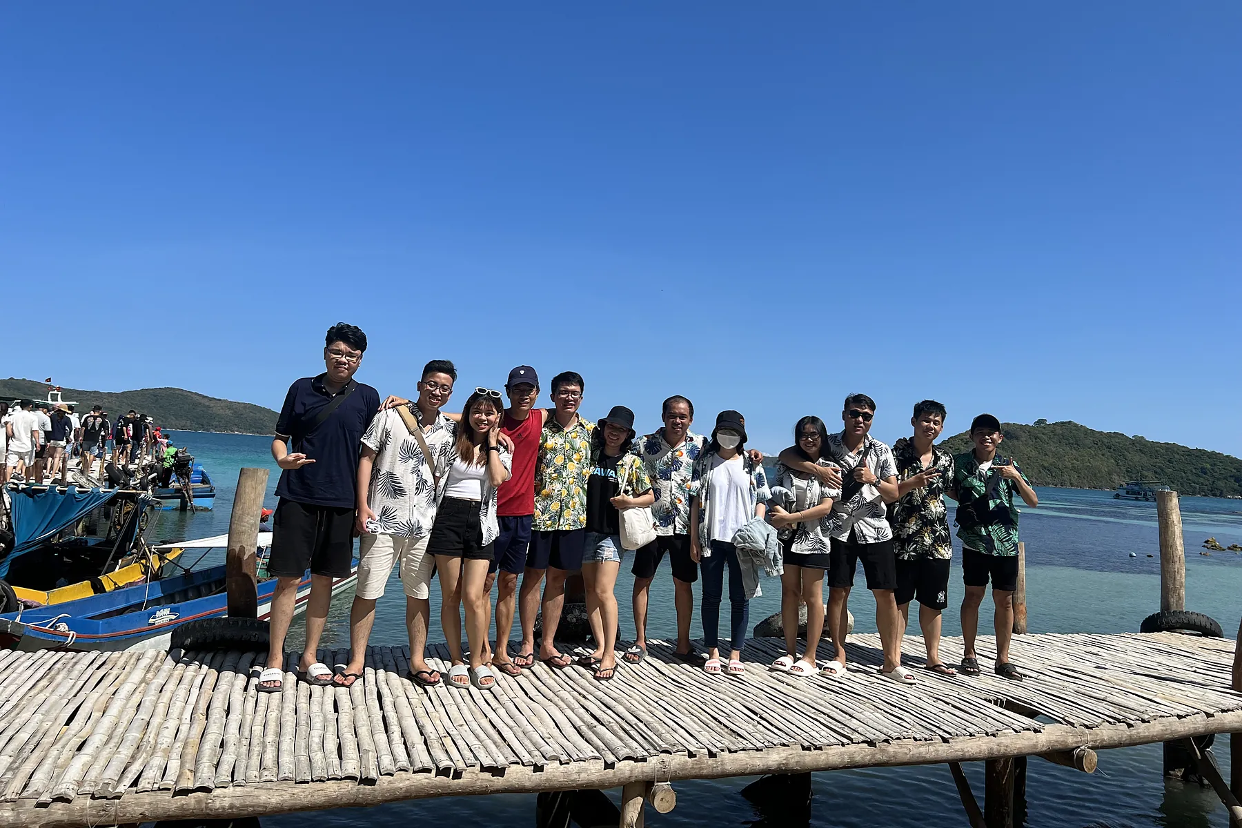 CommonWorks team: island trip